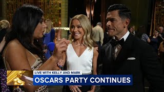Kelly And Mark Keep The Party Going With After The Oscars Show