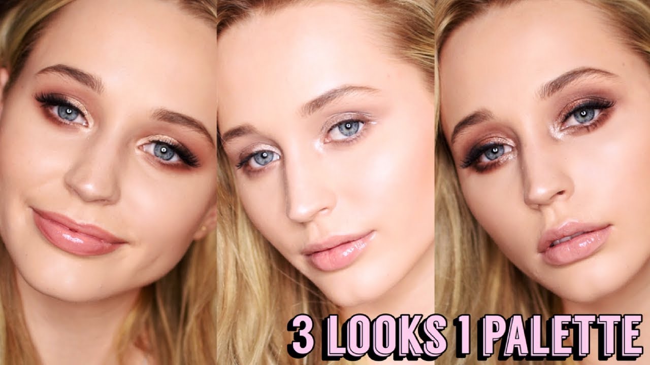 3 LOOKS 1 PALETTE | Stila Eyes are the Window - Soul