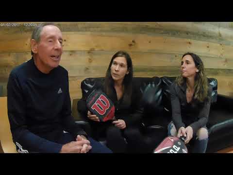 Sari Lee and Rebecca Lederman of Pickleball Palace