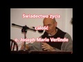 Świadectwo życia - o. Joseph Marie Verlinde (audio)
