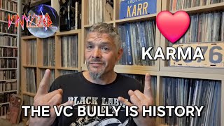 Finally The Vinyl Community Bully Metal Mickey Is Gone. No Place For That Behaviour On You Tube 