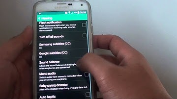 Samsung Galaxy S5: How to Switch Audio Sound to Mono or Stereo
