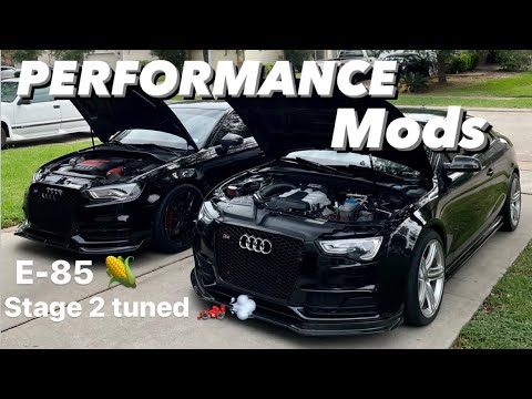 AUDI S5 / AUDI S3 PERFORMANCE MODS FBO & TUNED - YouTube