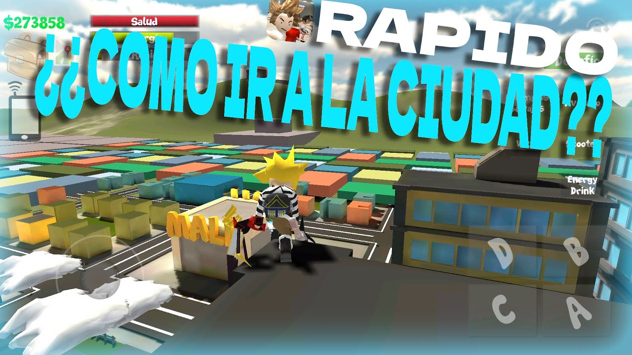 COMO IR A LA CIUDAD RAPIDO EN SCHOOL OF CHAOS | TUTORIAL