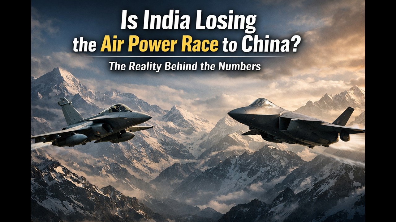 Is India Losing the Air Power Race to China? The Reality Behind the Numbers