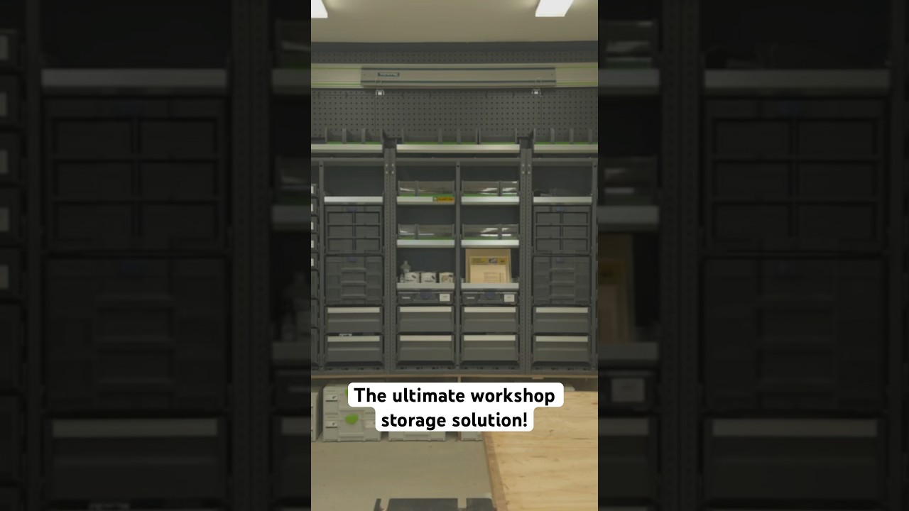 The ultimate workshop storage! 