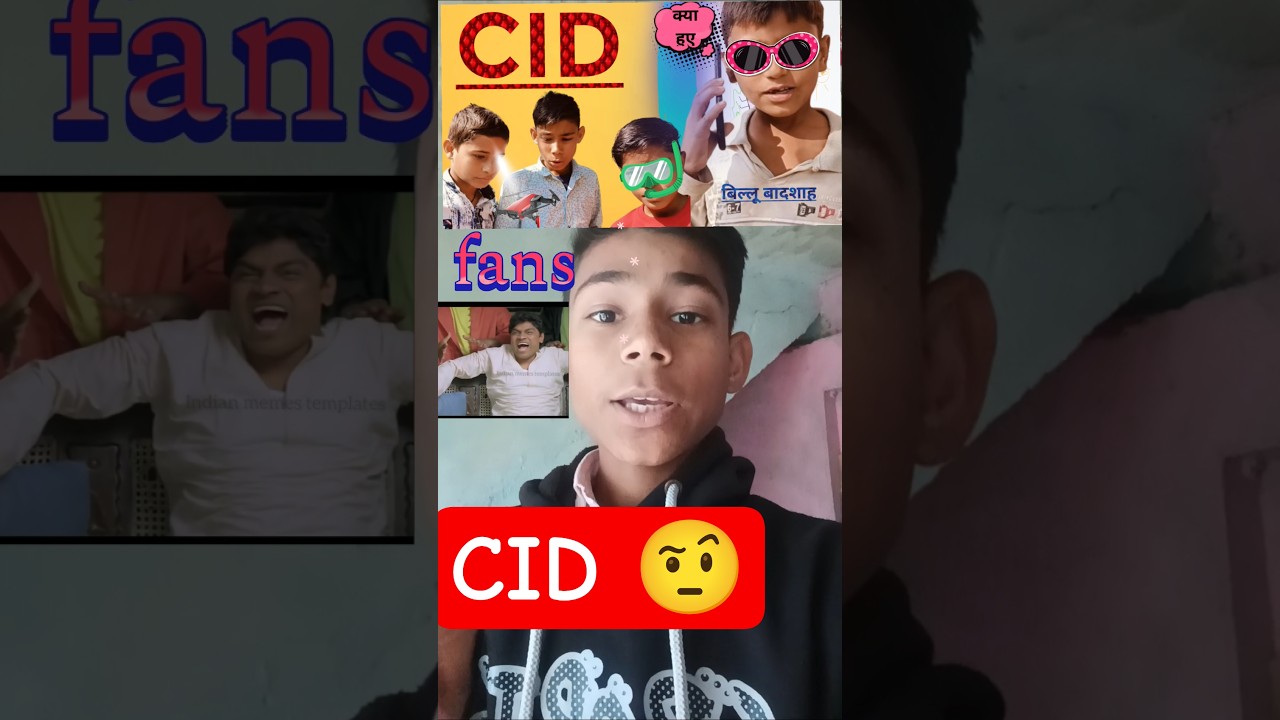 CID video 🤨 coming soon 😊😚 