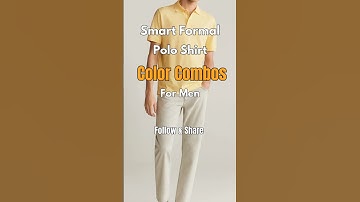 Polo Shirt styling combos for #men #stylingideas #fashion #aesthetic #togup #colorcombos #grwm #ootd