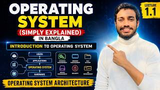 L-1.1: Introduction to Operating System & OS Architecture | Explained Simply in Bangla