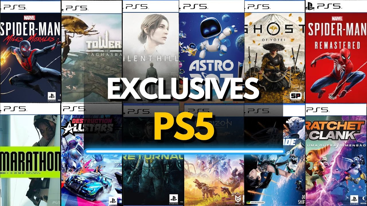 TOP 40 BEST PS5 EXCLUSIVES You Must Play in 2025! - YouTube