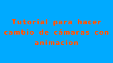 Como hacer el cambio de cámaras con animacion en la estática para su fan game de fnaf en pocket code