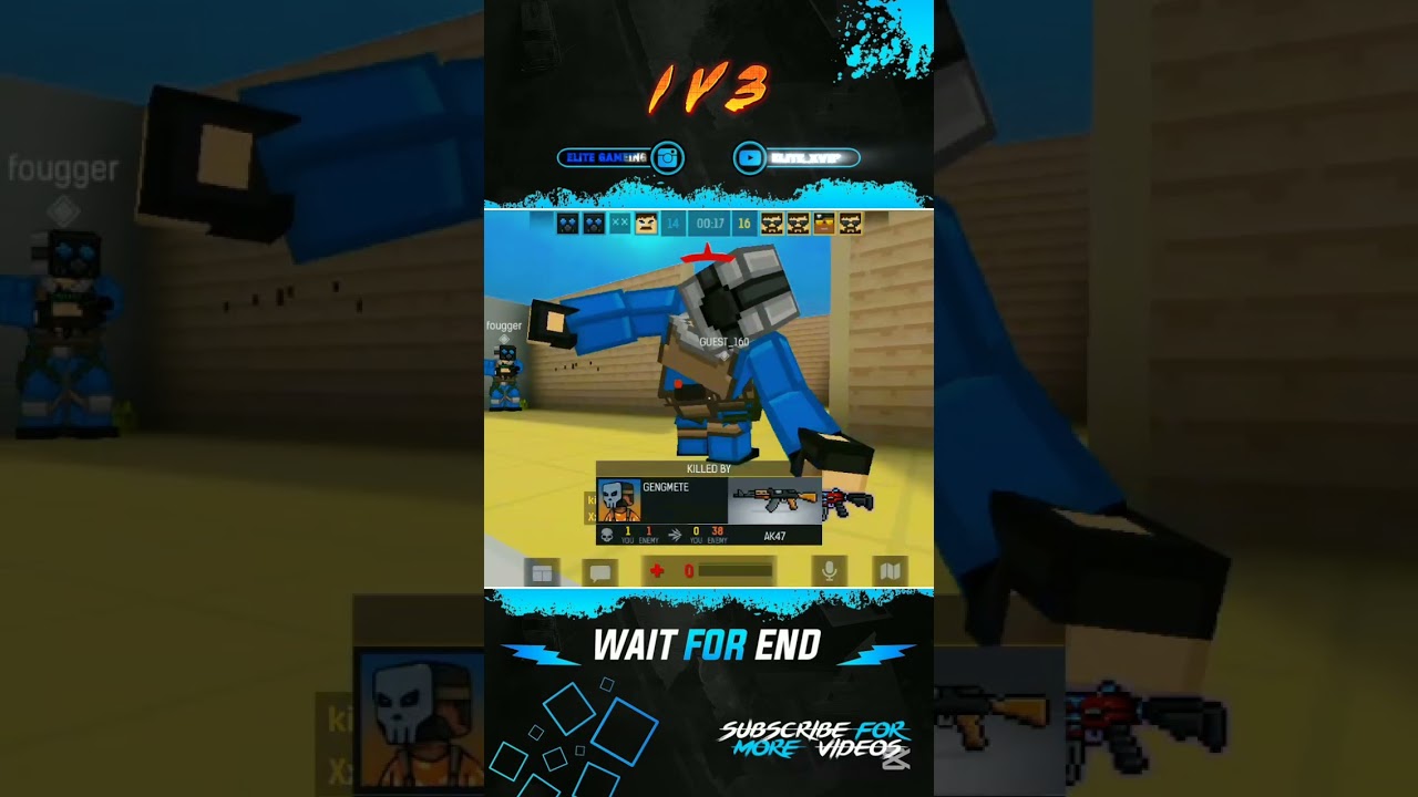 blockpost mobile 1v3 🔥Highlights | 