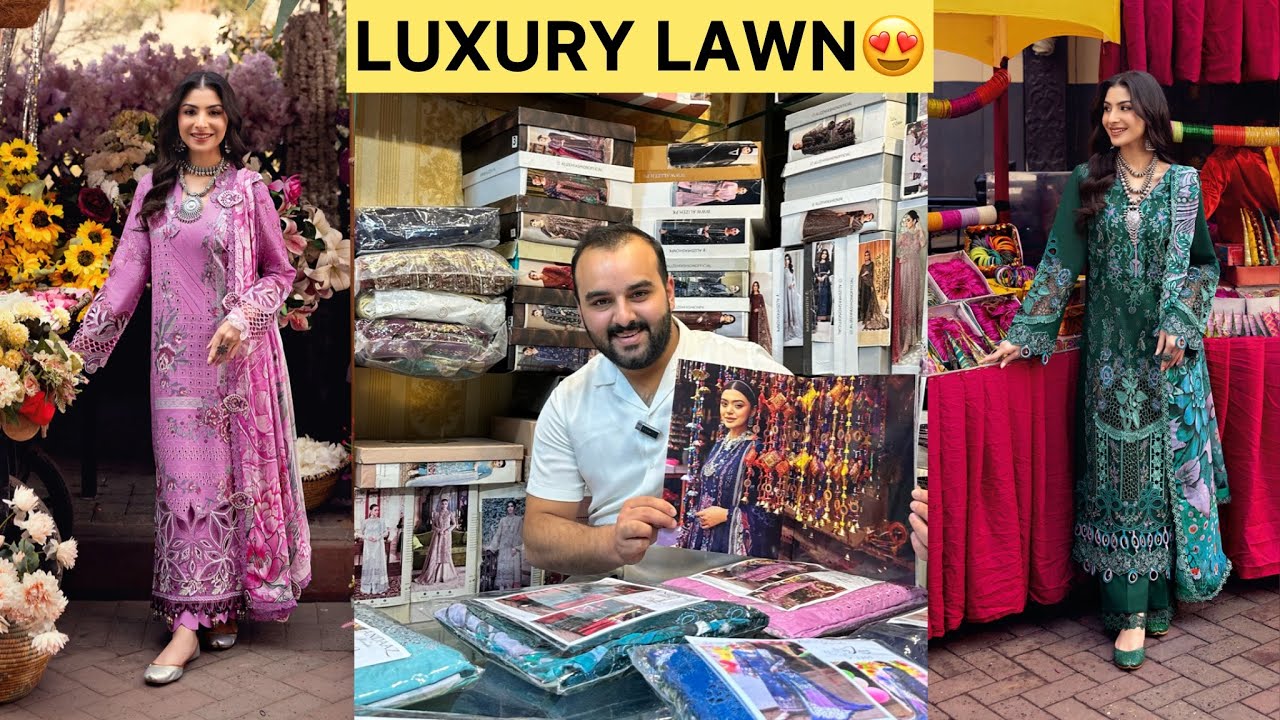 ANDAAZ LUXURY LAWN / Lawn Suits / Summer Collection / Luxury Articles / Reasonable Price