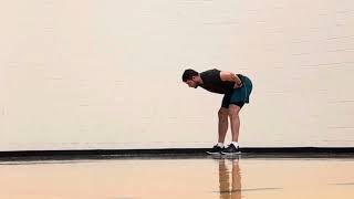 Two Legged Hip Hinge Dynamic Stretch