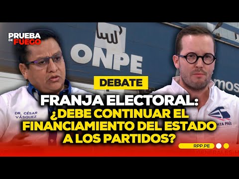 Irregularidades en la franja electoral: César Vásquez y Alejandro Cavero en debate #PDFRPP | ENTREV.