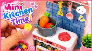 Tiny Vegetable Cooking 😍 Full Mini Kitchen ASMR Experience