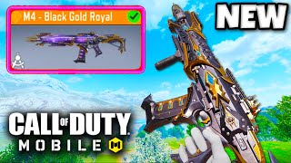 *NEW* FREE LEGENDARY M4 - BLACK GOLD ROYAL 😍 (COD MOBILE)