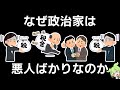 なぜ政治家はいつも無能で自己中なのか【ずんだもん】
