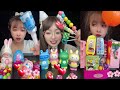 ASMR Sweet Candy 🍡Super Cute Princess Toys🧩Refreshing Cool Jelly 🍇🍑p36 #candy #snacks