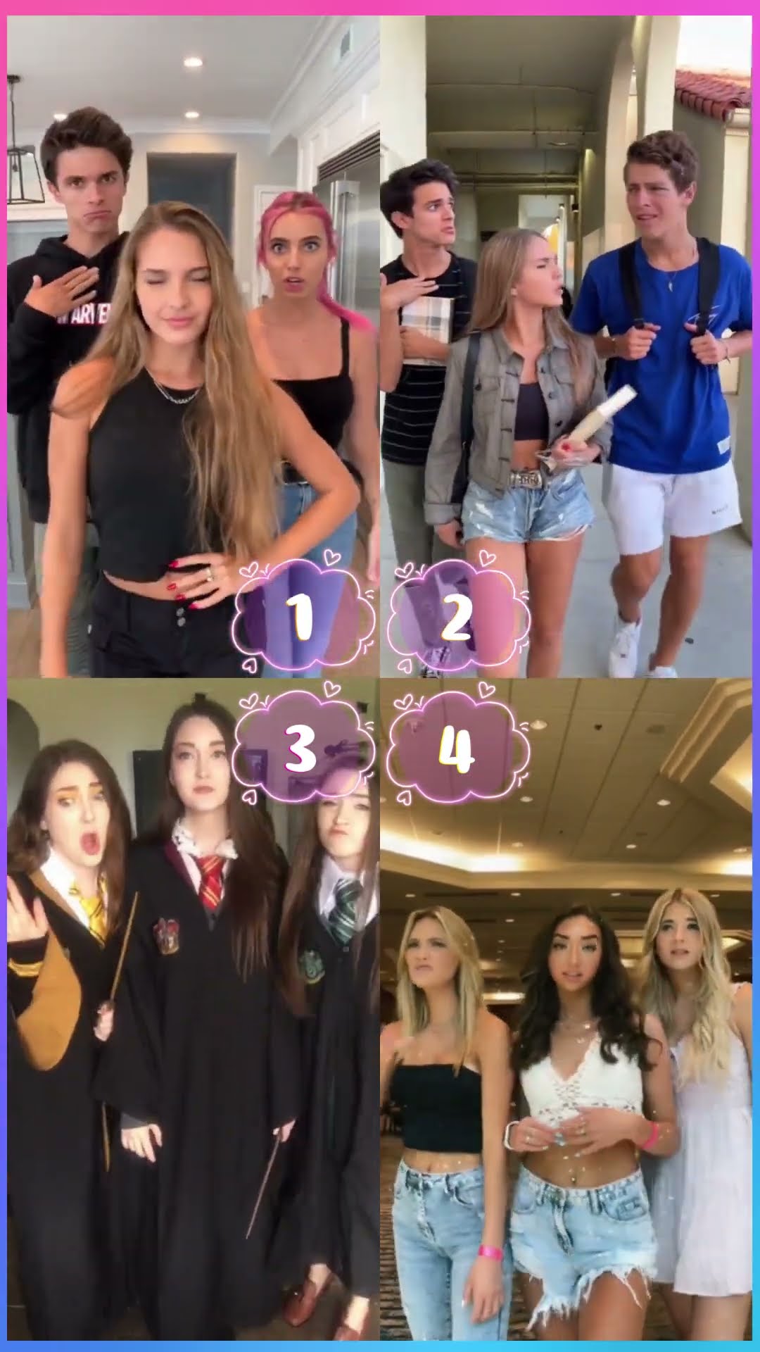 Dang Dang - Lexi x Brent x K3Sisters x Jordi #shorts #dance #tiktok #cute #funny #trend