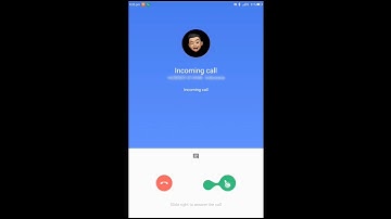 Advan Tab i10 Android 7.0  incoming call (Screen Video)