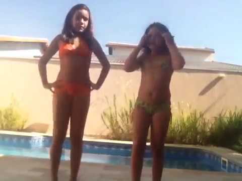 Desafio fale qualquer coisa na piscina 