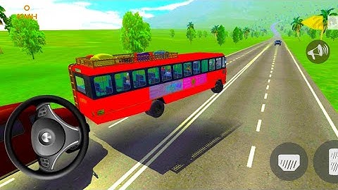 ꧁༺Indian Sleeping Bus Simulator Game New Map Videos part-10 || bus simulator 24༻꧂