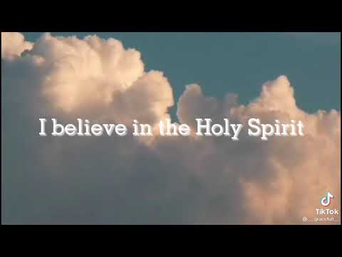 I Believe in God our Father our God is 3 in 1🤍✨