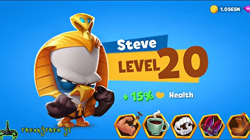 Level 20 Steve No Med Kits | Zooba Gameplay