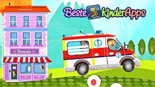 Kleines Krankenhaus 🏥 Krankenwagen Spiel App für Kinder ab 3 Jahre