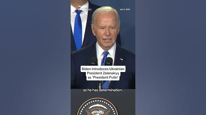 Biden introduces Ukrainian President Zelenskyy as ‘President Putin’