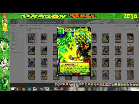 Descargar tarjetas de Dragon Ball  |2600 cards por mega| ドラゴンボールコレクション