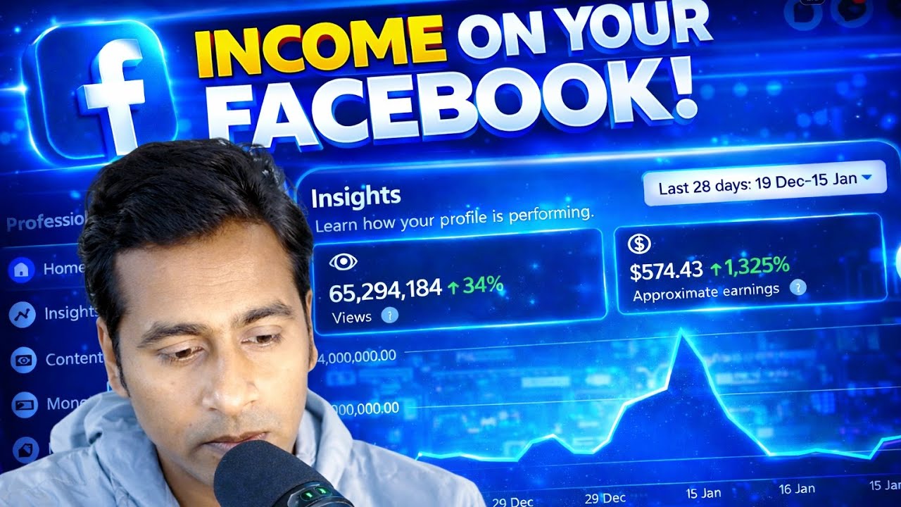 🔥 Earn More on Facebook! Make More Money from Facebook! 🔥 Grow Your Facebook Income!