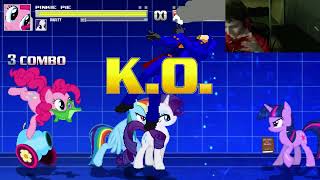 My Little Pony Characters (Twilight Sparkle, Rainbow Dash, And Rarity) VS The Question In A Battle screenshot 5