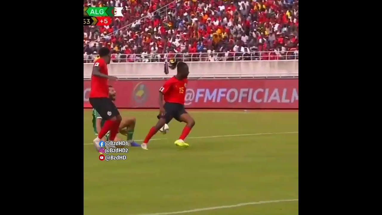 ⁣فرصة امين غويري ضد موزمبيق ترتطم بالقائم #algeria #mozambique #sports #football  #foryou #viral