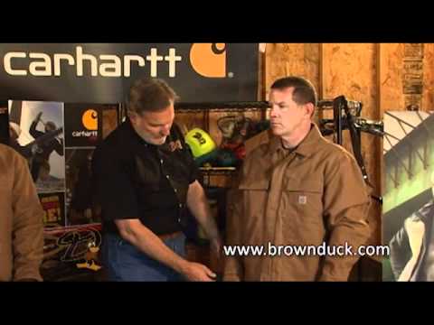 Carhartt Jacket Types,Sizing, and Flame Resistant Care from Brownduck.com -  YouTube