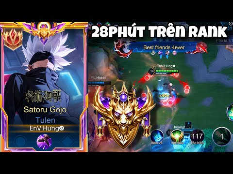 28phút Trên Rank Chiến Tướng Cuối Mùa Của Top Tulen Căng Thẳng Ra Sao