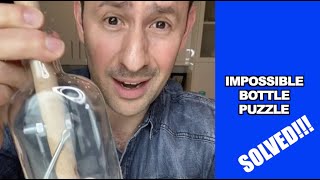 IMPOSSIBLE BOTTLE PUZZLE HAS CRAZY SOLUTION