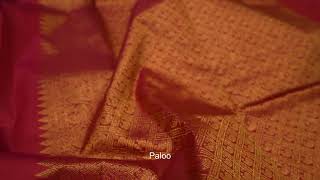Black with Red Borders Vintage Kanjivaram Silk Saree SS8916