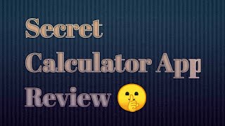 Secret calculator app Review ||Hide your private photos and videos screenshot 5