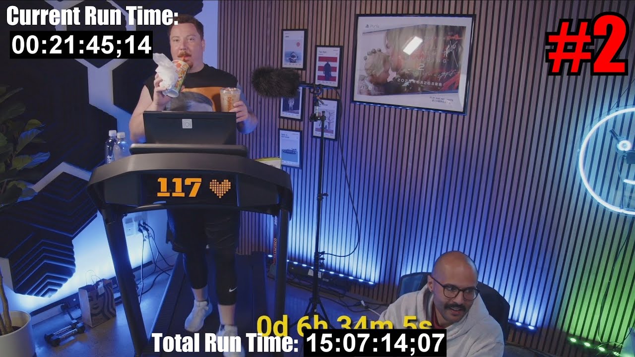 Mike Reaches 15 Hours of Walking - Death Stranding 2 Walkathon Kinda Funny Stream Highlights #2
