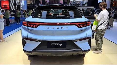 The New 2024 Chery eQ7 EV Walkaround—2023 Guangzhou Motor Show
