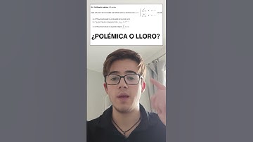 🚨Polémica EBAU 2023 Madrid - Matemáticas II 🚨#shorts