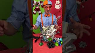 How Many Bows Can Blippi Find? BLINDFOLD Challenge🎁👀 #christmas