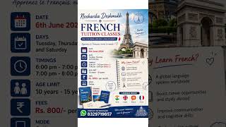 Learn French is fun 🇨🇵 join now before seats fill up #trending #fyp #french #class #youtubeshorts