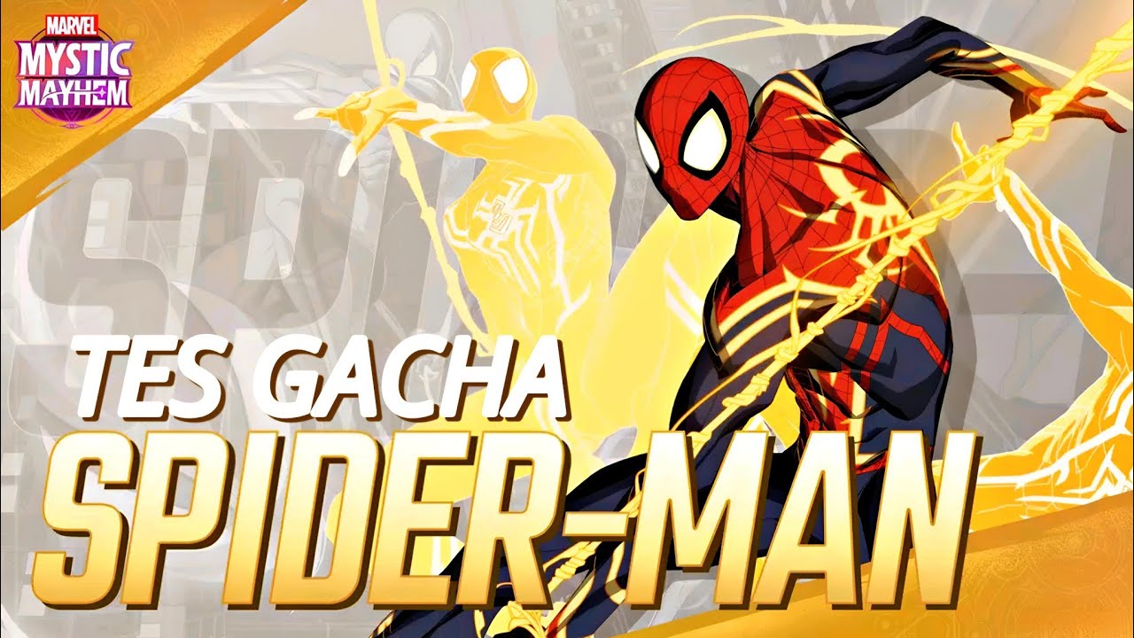 WANGI BANGET! TES GACHA BANNER RATE UP SPIDERMAN LANGSUNG DAPET - MARVEL MYTIC MAYHEM
