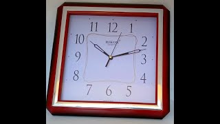 Unboxing square wall clock - medium exquisite clock