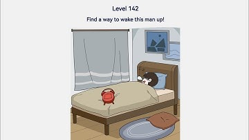 Brain Out 2 Level 142 Find A Way To Wake This Man Up Walkthrough Solution