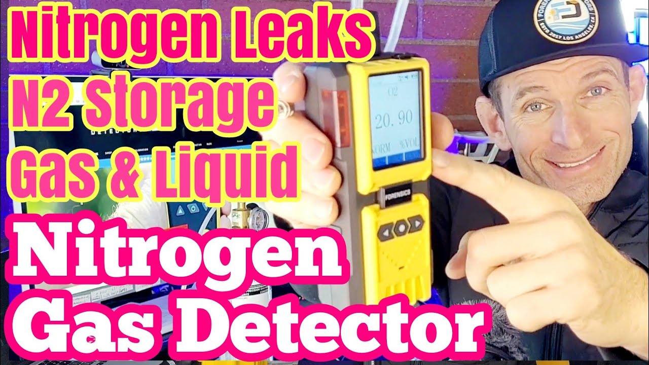 The Best Nitrogen Gas Detector (for N2 Leaks) YouTube