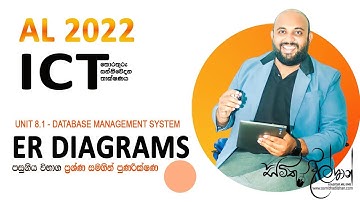AL ICT UNIT 8.1 ER Diagrams | භූතාර්ථ සටහන් | AL ICT